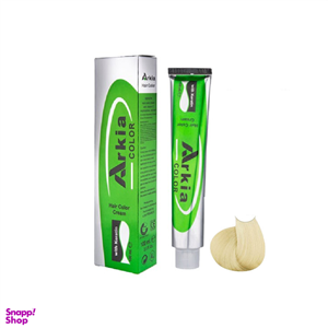 رنگ مو آرکیا (Arkia) سری هایلایت شماره 12.3 رنگ سوپر پلاتین طلایی.سان لایت حجم 100 میلی لیتر