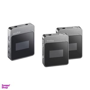 میکروفون بی‌ سیم یقه‌ ای گودکس مدل Godox MoveLink II M2 Compact 2-Person Wireless Microphone