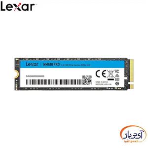 حافظه SSD لکسار مدل Lexar NM610 PRO M.2 2280 500GB Nvme