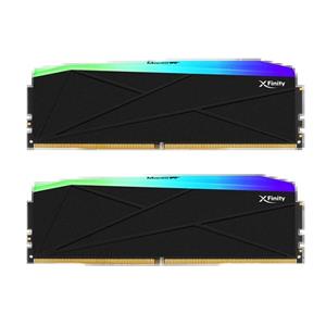 رم دسکتاپ DDR5 دو کاناله 6000 مگاهرتز cl30 وی کالر مدل Manta XFinity RGB ظرفیت 32 گیگابایت
