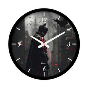 ساعت دیواری کوارتز راویتا مدل بتمن کد 3636