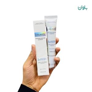 کرم اسنس کلاژن صورت 3 کاره ( روشن کننده ،ضد چروک ، آبرسان و مرطوب کننده)