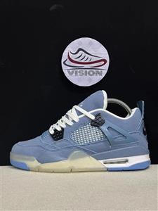 کفش کتانی مردانه مدل جردن4 آبی روشن Jordan 4