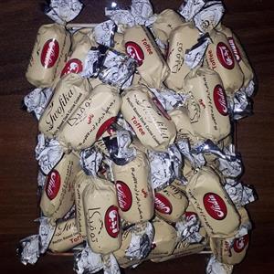 شکلات کاکائویی تافی بر پایه پکتین روکش دار کاکائویی توفیکا آیدین(200 گرمی)