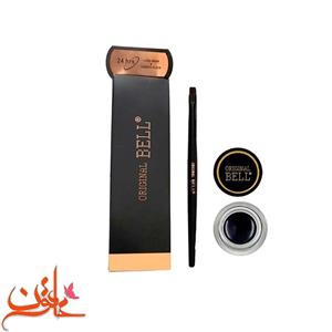 خط چشم ژلی (ژله ای) کاسه ای فوق مشکی بل Bell Gel Eyeliner Carbon Black