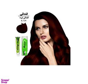 رنگ مو آرکیا (Arkia) شماره 6.734 رنگ فندقی تیره حجم 100 میلی‌ لیتر