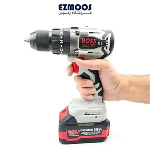 دریل شارژی چکشی ۱۹۸ ولت صنعتی ضد آب باس