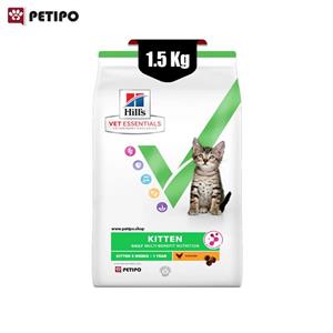 غذای خشک بچه گربه کیتن مولتی بنفیت طعم مرغ هیلز (Hill's Science Plan Kitten Multi-Benefit) وزن 1.5 کیلوگرم
