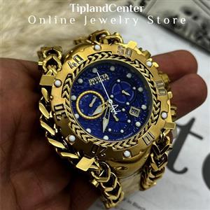 ساعت اینویکتا گلادیاتور صفحه سرمه ای