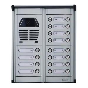 پنل تصویری شستی زنگی مدل فوژان(VFC1-VFC20D) از 1 تا 20 واحدی