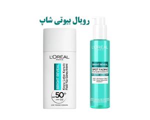 پک ضد لک ژل شوینده و ضد آفتاب مدل BRIGHT REVEAL