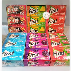 آدامس فرست ترکیه (First ) در طعمهای متنوع و خوشمزه بسته ی 12 عددی