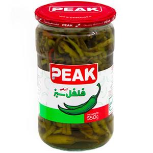 ترشی فلفل سبز پیک (550 گرم)