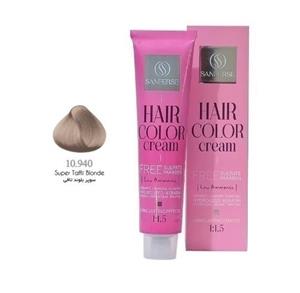 رنگ مو کم آمونیاک فاقد سولفات سوپر بلوند تافی 10.940 سانفرسه 120 میل