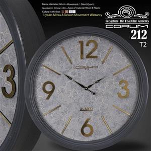ساعت دیواری جدید کروم212 (هزینه ارسال پس کرایه)
