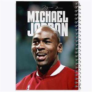 دفتر لغت 50 برگ خندالو طرح مایکل جردن (Michael Jordan)