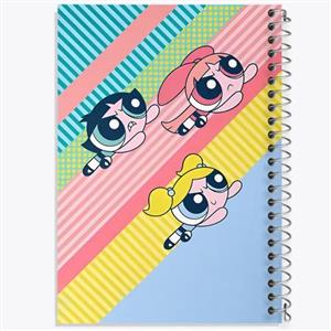 دفتر لغت 50 برگ خندالو طرح (The Powerpuff Girls) پاورپاف گرلز
