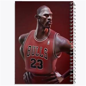 دفتر نقطه ای مهندسی 50 برگ خندالو طرح مایکل جردن (Michael Jordan)