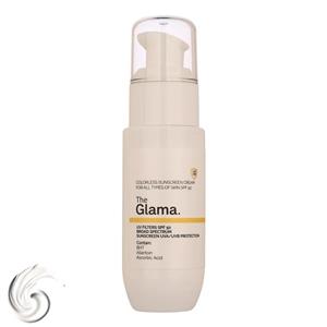 کرم ضد آفتاب بی‌رنگ دست و صورت گلاما SPF 50 مدل Broad Spectrum ‌محافظ UVA ، UVB مناسب برای انواع پوست حجم 50 میلی‌ لیتر
