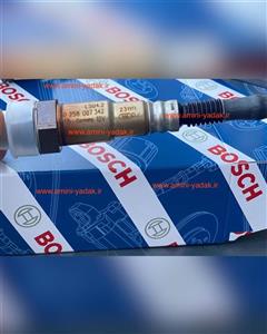 سنسور اکسیژن ساژم سیم بلند سوکت سبز پژو ۴۰۵ و ۲۰۶  BOSCH بوش اصل با گارانتی یکساله
