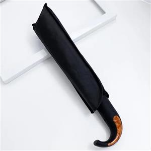 چتر مشکی دسته عصایی اتوماتیک کد80060