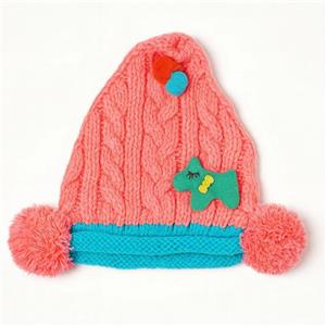 کلاه بافتنی دخترانه مدل Fluff Hero