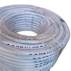 شلنگ گاز سفید 3 لایه درجه 1 (کلاف3 متری) سایز 9میلی متری