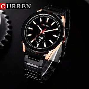 ارسال رایگان ساعت مچی دوتقویم فلزی Curren مدل 8331 اورجینال موتور کوارتز ژاپن درجه یک 