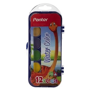 آبرنگ 12 رنگ پنتر مدل WC 102
