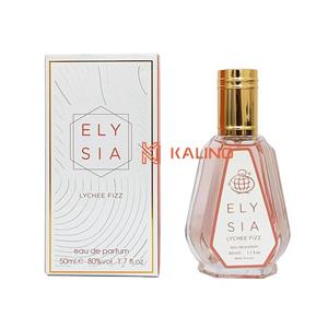 ادکلن زنانه الیسیا لیچه فیز (کایالی یام  اسپارکلینگ لیچی) فرگرانس ورد حجم ۵۰ میل | Fragrance World Elysia lychee Fizz