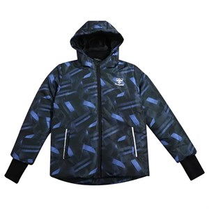 ژاکت ورزشی مردانه هومل مدل HMLLOGAN TEX JACKET مشکی آبی سایز 8