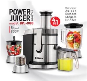 آبمیوه‌گیری 4 کاره لمسی پایه استیل بلانزو مدل1080