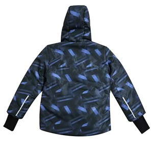 ژاکت ورزشی مردانه هومل مدل HMLLOGAN TEX JACKET مشکی آبی سایز 4