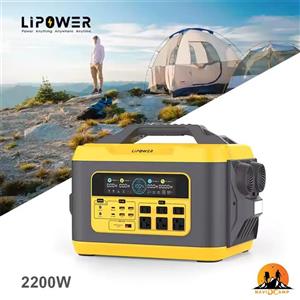 پاور استیشن 2200 وات لی پاور قابل حمل LIPOWER مدل M2200L-S