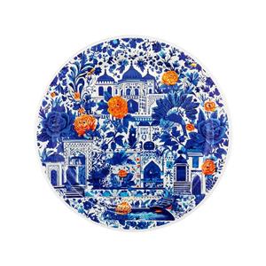 بشقاب یکبار مصرف الماس طرح بوستان پیکنیک