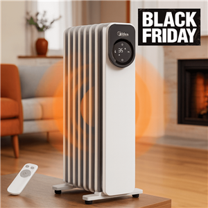 رادیاتور برقی میدیا مدل MHO201R9BPW