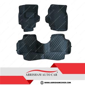 کفپوش گلدوزی 6بعدی سوپر لاکچری خودرو جک s3 در رنگهای متنوع