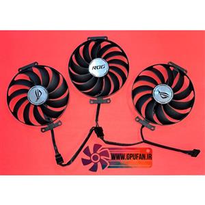 فن کارت گرافیک ایسوس ASUS ROG Strix Radeon RX 6700 XT 6750 XT & 6800 OC  اورجینال