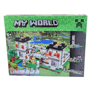 لگو ماینکرافت 990 قطعه ای کد 10472 با قابلیت ساخت 3 سازه