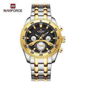 ساعت مچی مردانه نیوی فورس Naviforce مدل NF9222 G/B