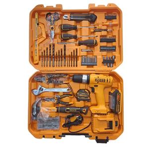 مجموعه ابزار دریل شارژی چکشی سه نظام 10 میلی متر 20 ولت اینکو مدل HKTHP11651