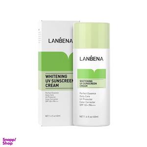 کرم ضد آفتاب لنبنا مدل WHITENING UV SUNSCREEN حجم 40 میلی لیتر