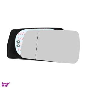شیشه آینه جانبی برقی چپ خودرو کالانیکس مدل SHIS-SAMANDBARL-10928 مناسب برای سمند به همراه قاب و چسب گرمکن دار