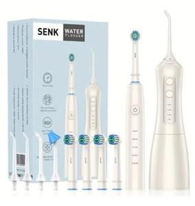 ست کامل مسواک برقی و واترجت SENK مدل Intelligent 2-in-1