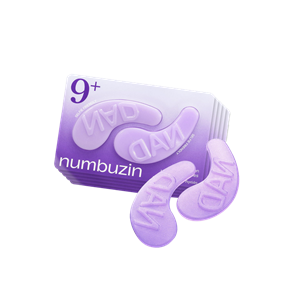 پچ زیر چشم کلاژن نامبوزین 9  ضد چروک، پف و تیرگی (پک ۵ عددی) | Numbuzin Collagen NAD  Eye Patches