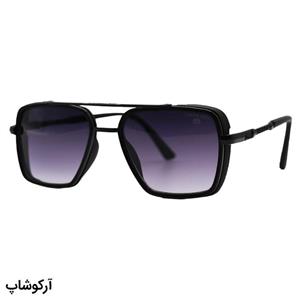 عینک آفتابی میباخ با فریم خلبانی، رنگ مشکی و عدسی دودی سایه روشن مدل 88034