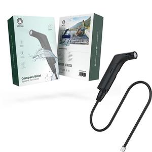 آب پاش (بیده) مسافرتی کامپکت کمپی گرین لاین | Green Lion Compact Bidet Sprayer for Travel