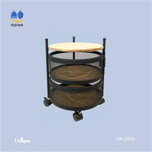 جا سیب‌زمینی پیاز یونیک - مدل 2954 - چوبی و فلزی