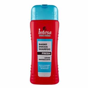 شامپو و ژل دوش مردانه اینتسا مدل Pour Homme Fresh