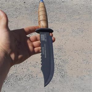 شکاری استاد فرخی فولادی  دسته گرد